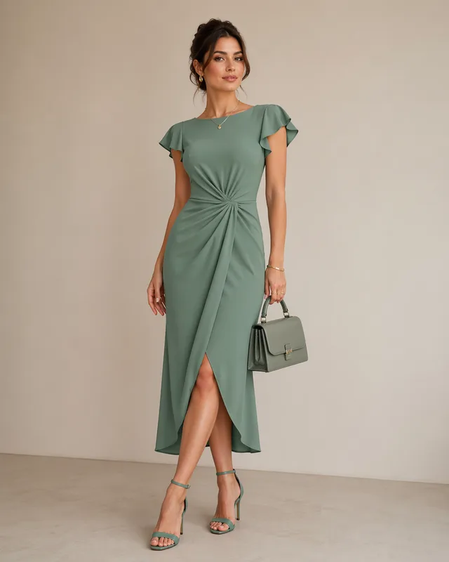 Женский образ в палитре eucalyptus